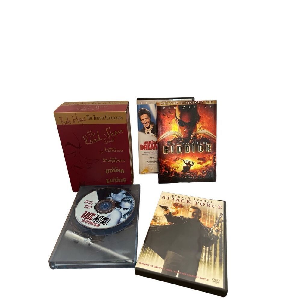 Lot of DVD’s Basic Instinct Director’s Cut